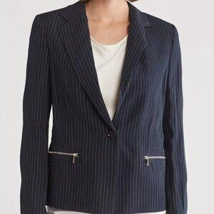 BOSS Jocalua Pinstripe Blazer Size 0